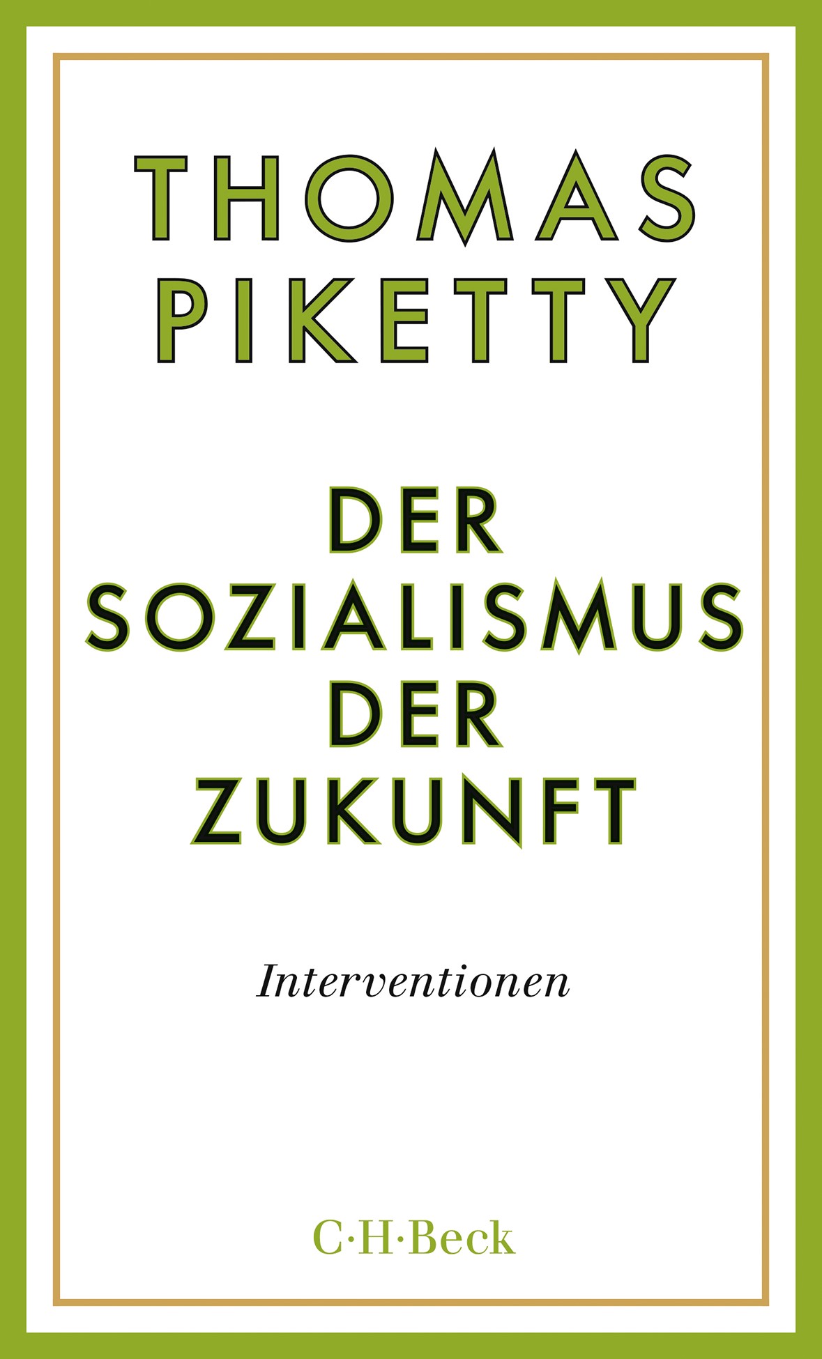 Cover von Thomas Picetty, Der Sozialismus der Zukunft